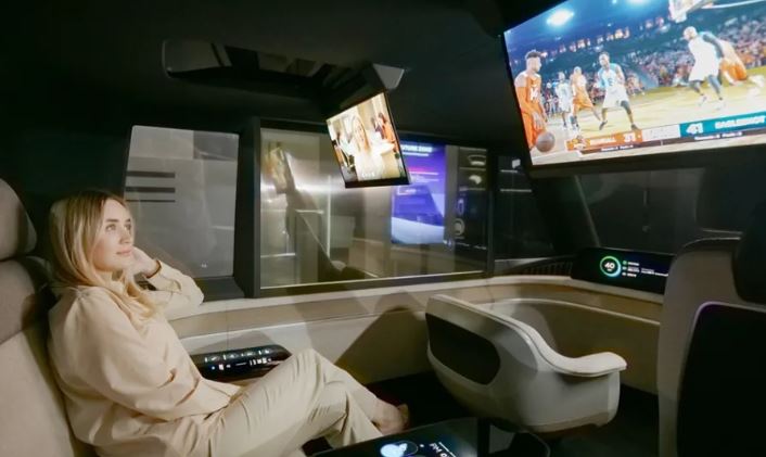 Một chi nhánh của Samsung Electronics đã tiết lộ những công nghệ buồng lái mới trong xe