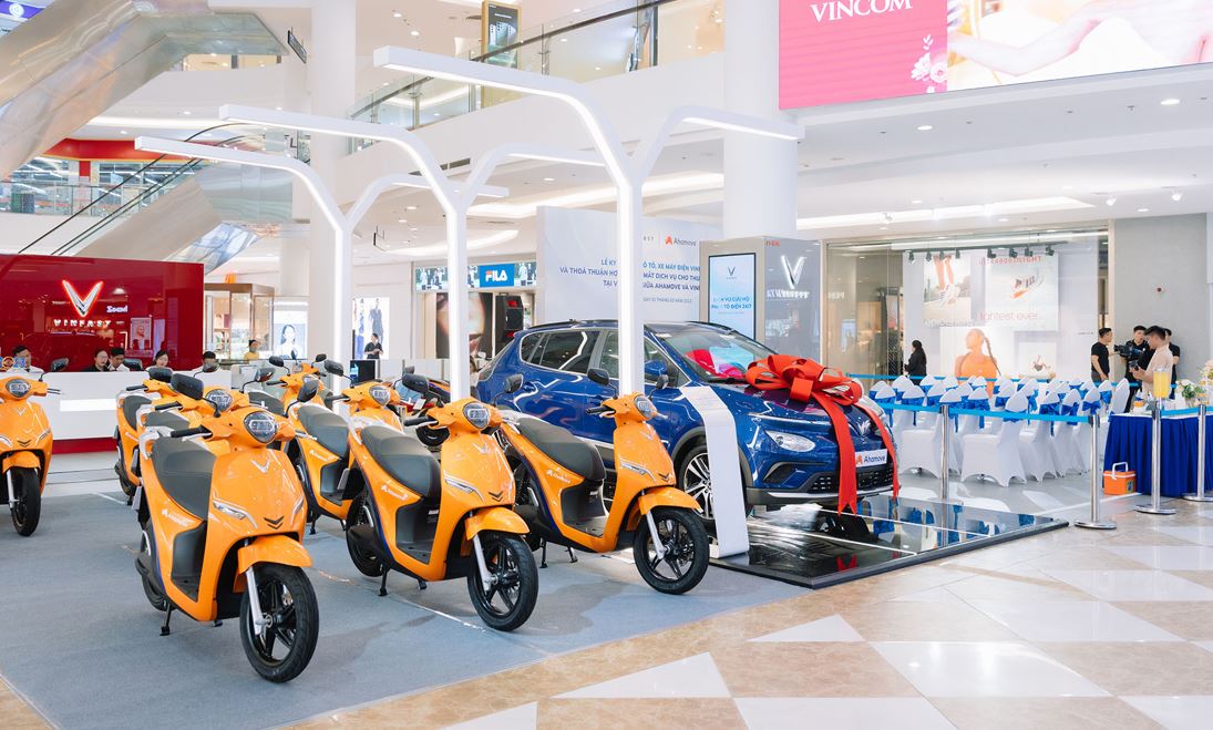 Ahamove đang có ý định hợp đồng thuê 1.000 xe máy điện từ Công ty GSM để mở rộng hoạt động kinh doanh