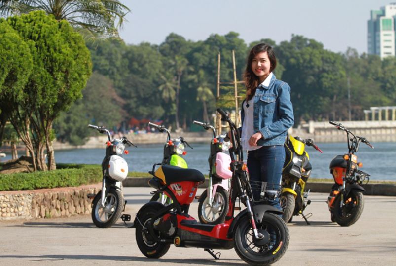 Thị trường xe đạp điện, xe máy điện đa dạng mẫu mã