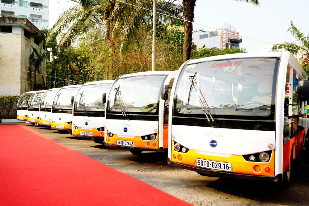 Mô hình xe điện tham quan (city tour) Mô hình xe điện tham quan (city tour)