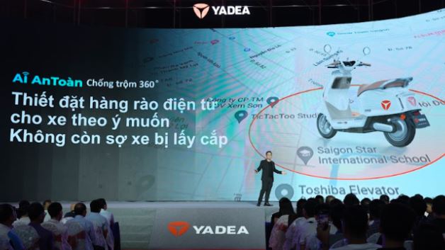 Yadea Ossy công bố ra mắt tại Việt Nam