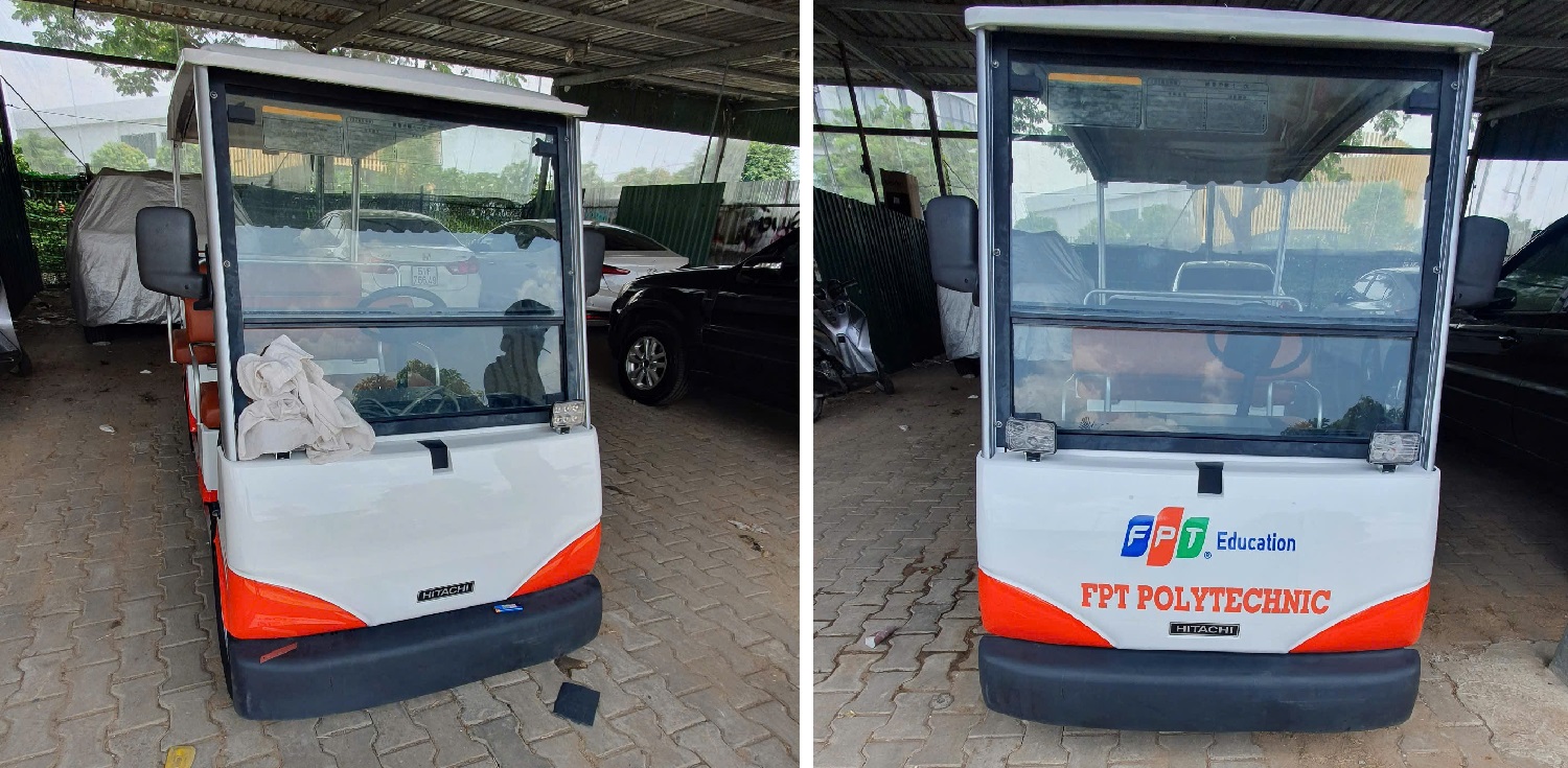 Ô tô điện du lịch Hitachi phù hợp cho các khu du lịch và bất động sản cao cấp