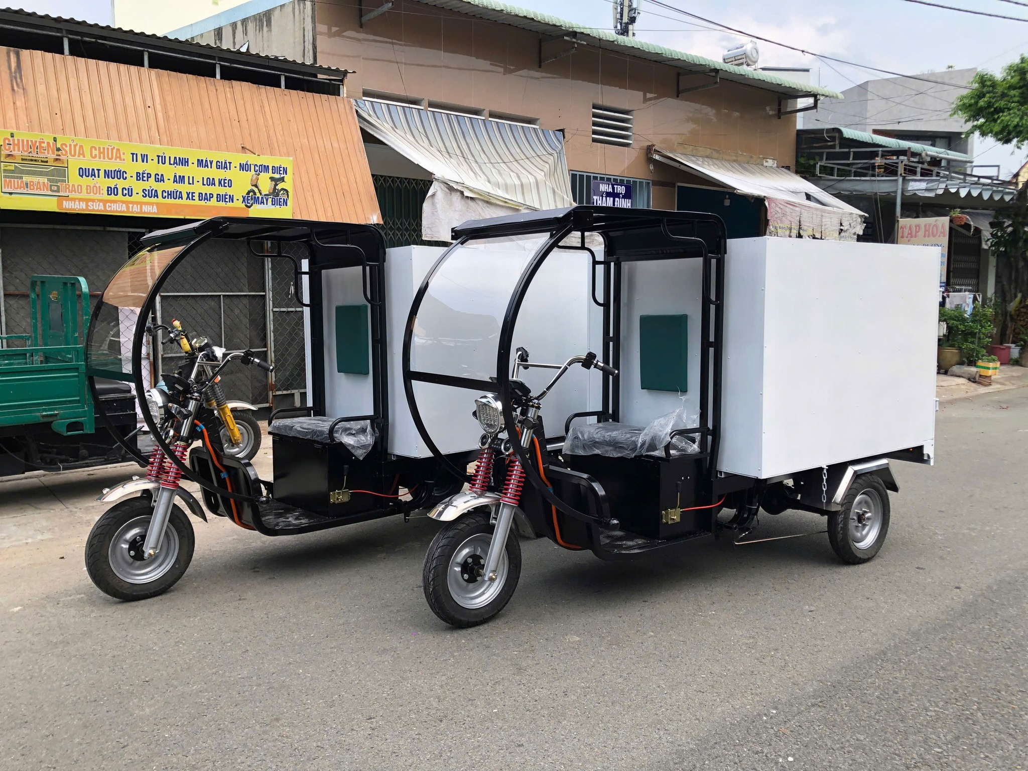 Những bộ phận thường hư hỏng khi sử dụng xe 3 bánh điện chở hàng