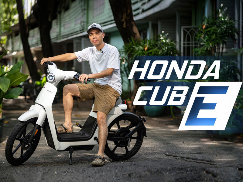 Hiệu suất vận hành của xe máy điện Honda Cub E