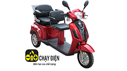 Xe điện 3 b&aacute;nh 2 chỗ ngồi