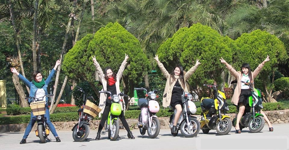 Xe đạp điện có mặt tại các cùng nông thôn Xe đạp điện có mặt tại các cùng nông thôn