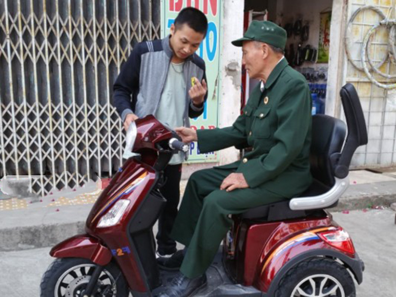 Bán xe điện 3 bánh 2 chỗ ngồi tại Đồng Tháp