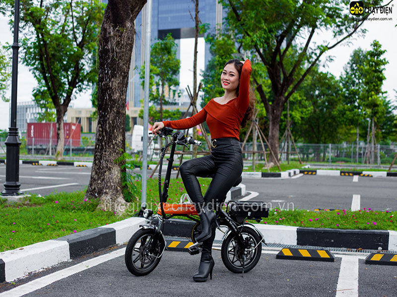 Xe đạp điện gấp FMT nhập khẩu Lái Thiêu 