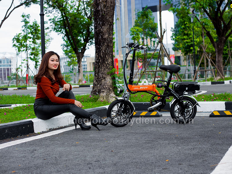 Xe đạp điện gấp FMT nhập khẩu Thanh Xuân rẻ Xe đạp điện gấp FMT nhập khẩu Thanh Xuân