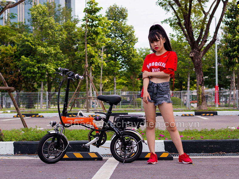 Xe đạp điện gấp FMT nhập khẩu Hoàn Kiếm dep Xe đạp điện gấp FMT nhập khẩu Hoàn Kiếm