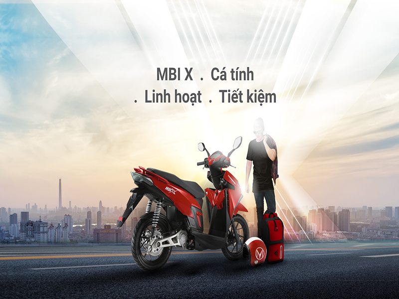 Xe máy điện MBI chính hãng Tiền Giang