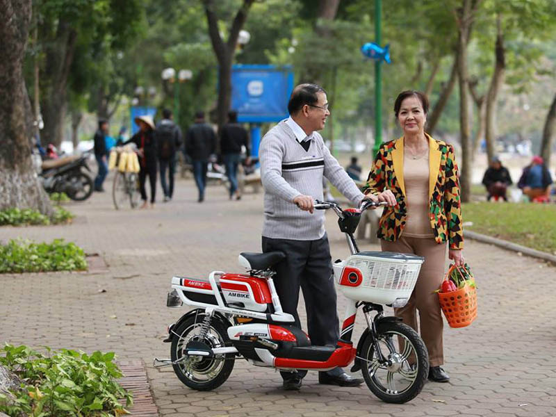 Ắc quy xe đạp điện Ambike Tây Hồ
