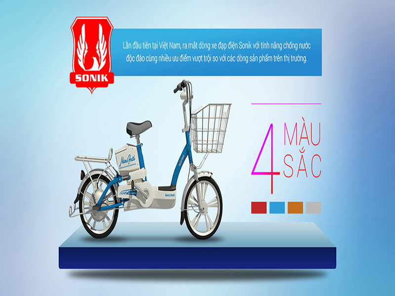 Xe đạp điện Sonik nhập khẩu Thủ Đức rẻ Xe đạp điện Sonik nhập khẩu Thủ Đức