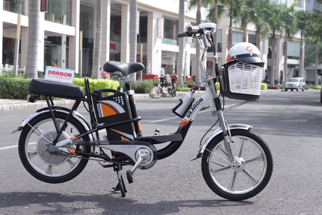 Xe đạp điện Dragon khung sơn 22