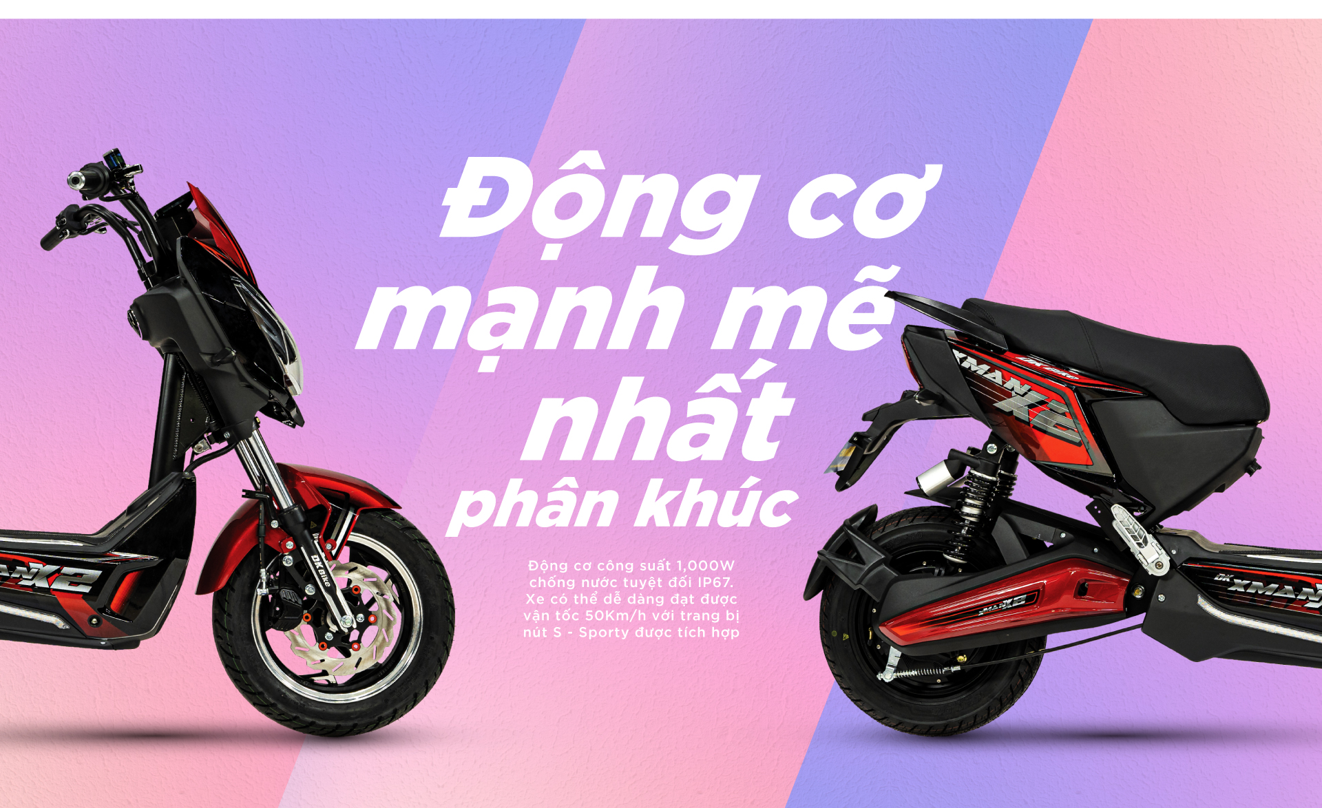 Xe máy điện DK Bike X Man X2