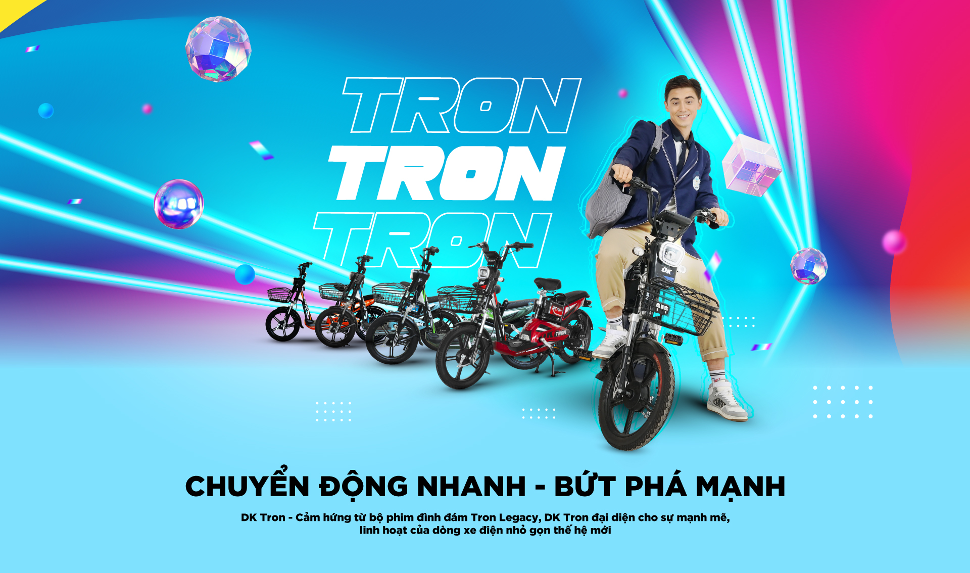 Xe đạp điện Dk Tron X