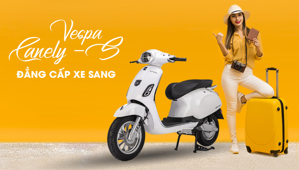 Xe máy điện Kazuki Vespa Canely S