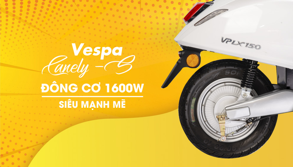 Xe máy điện Kazuki Vespa Canely S