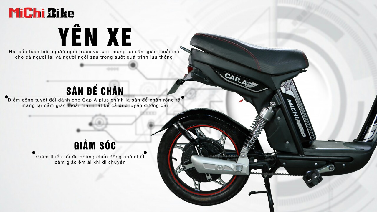 Xe đạp điện Michi Cap A M300