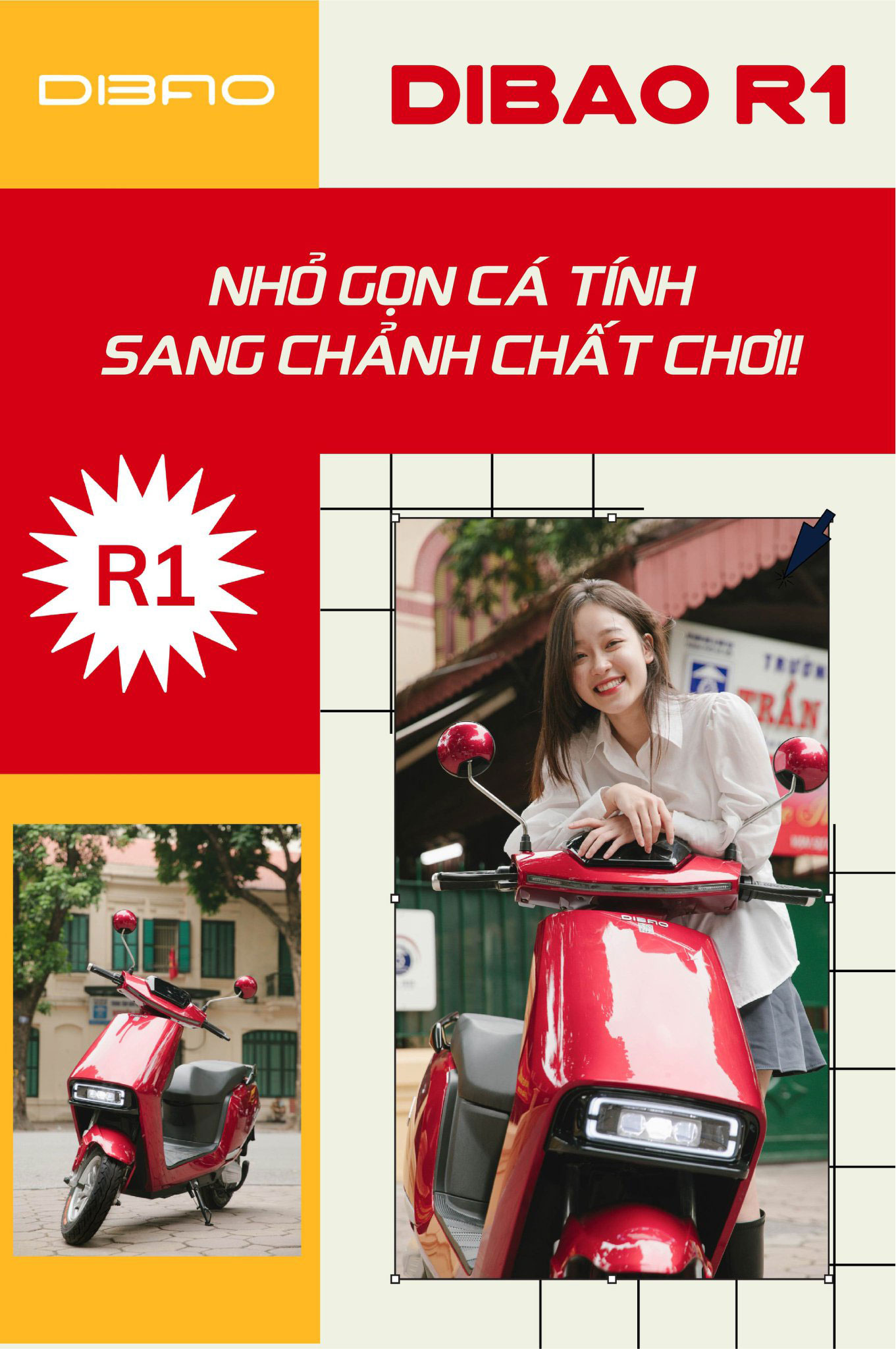 Xe máy điện Dibao R1