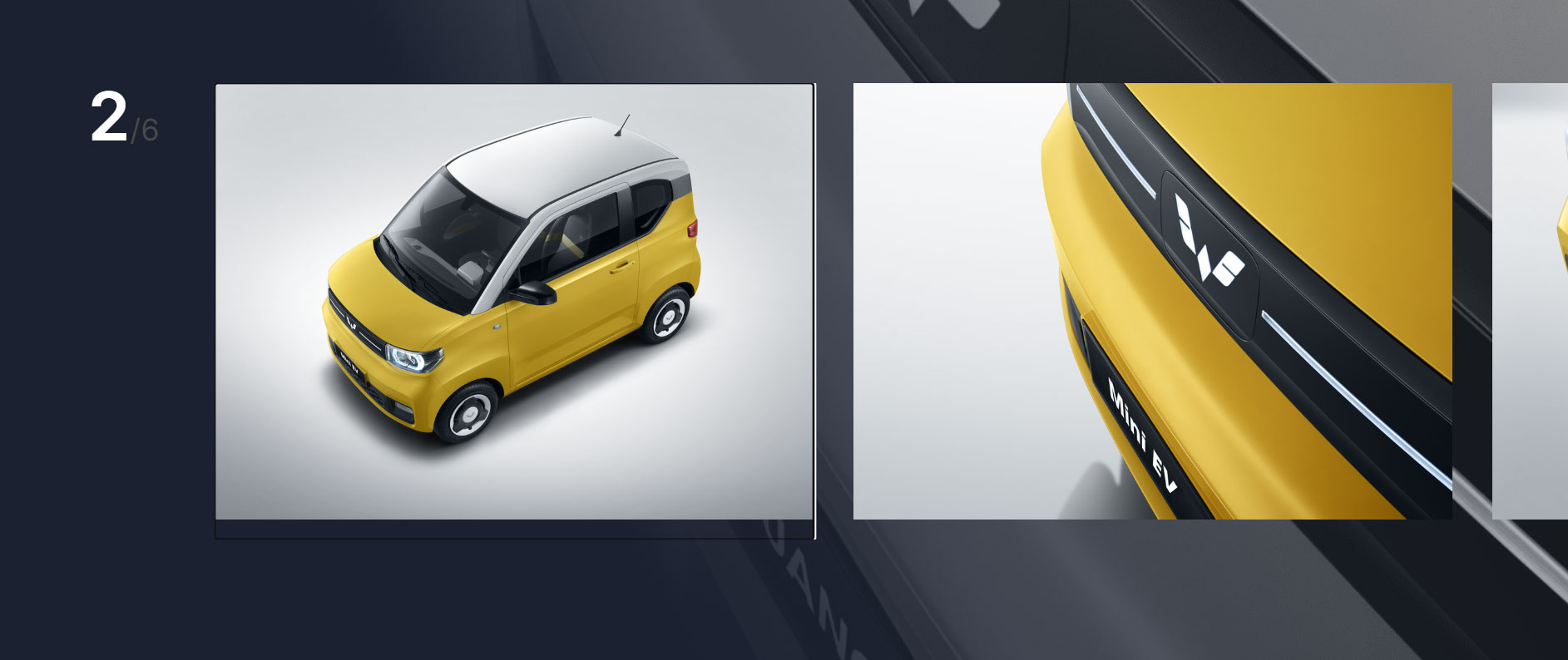 Ô tô điện Wuling Mini EV LV2 - 170