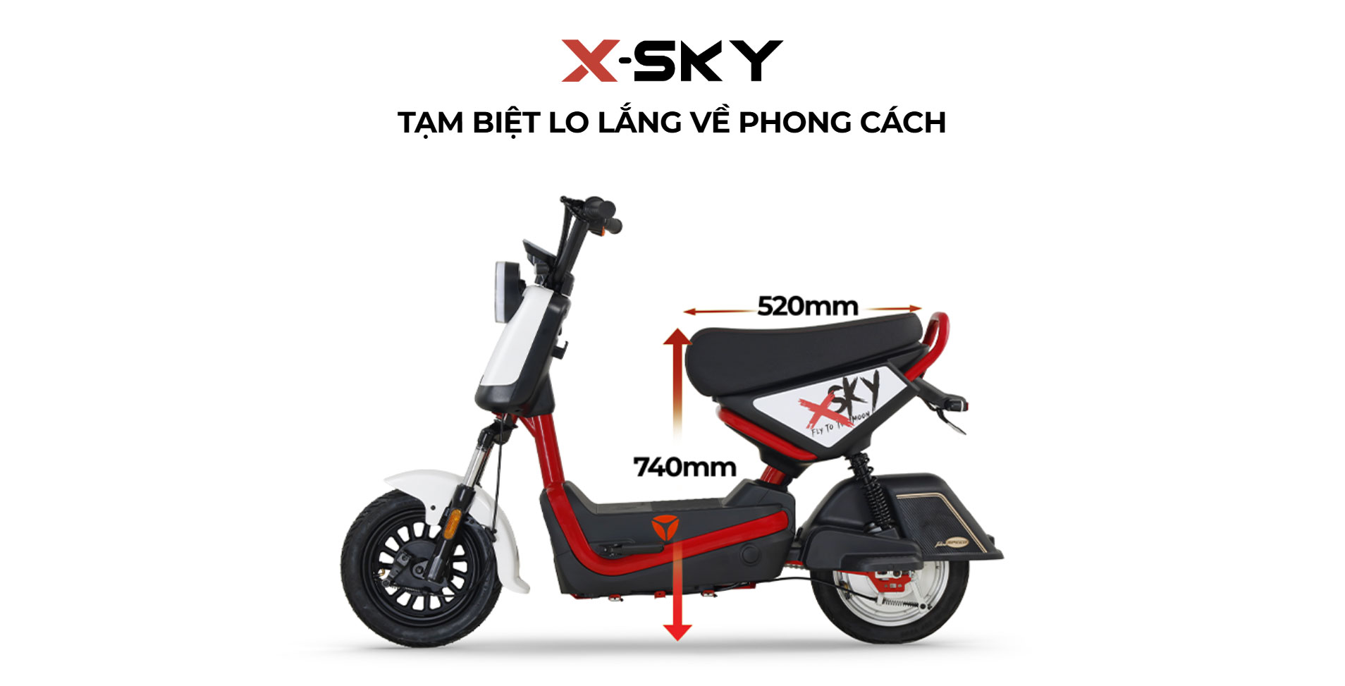 Xe máy điện Yadea X-Sky