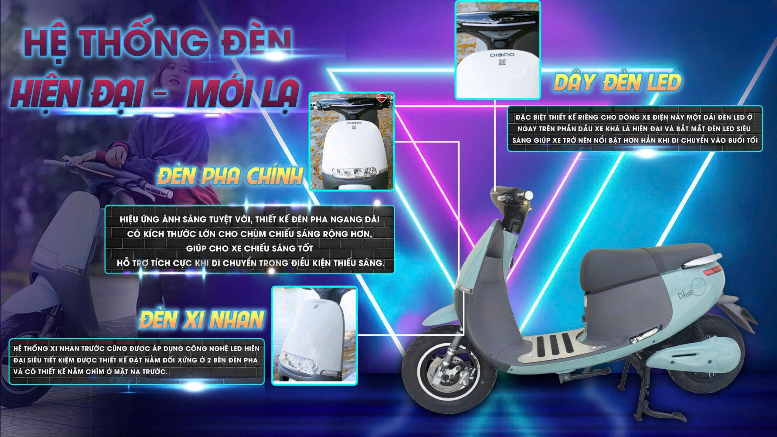 Xe máy điện Dibao Gogo S4