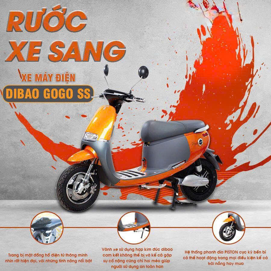 Xe máy điện Dibao Gogo S4