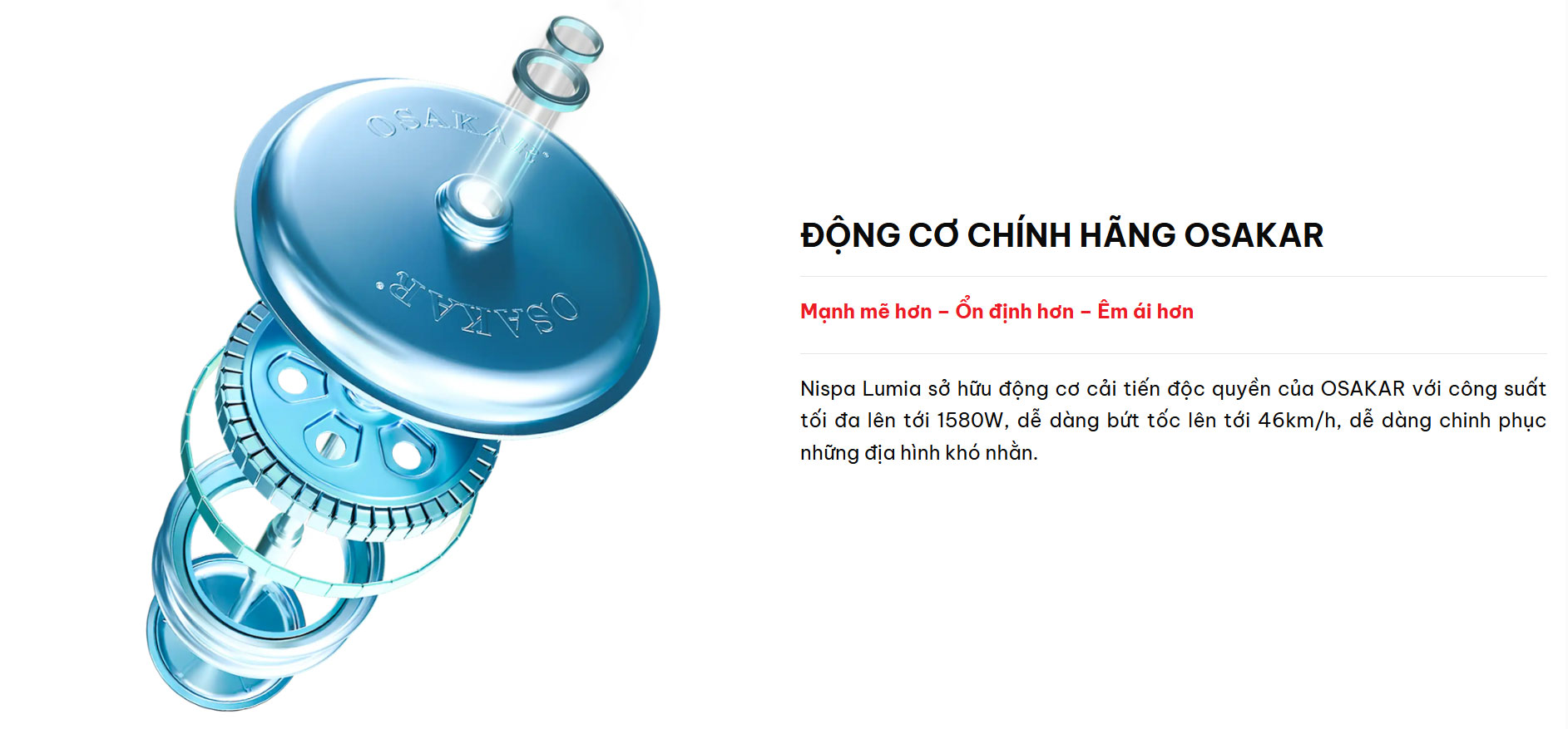 Xe máy điện NISPA LUMIA