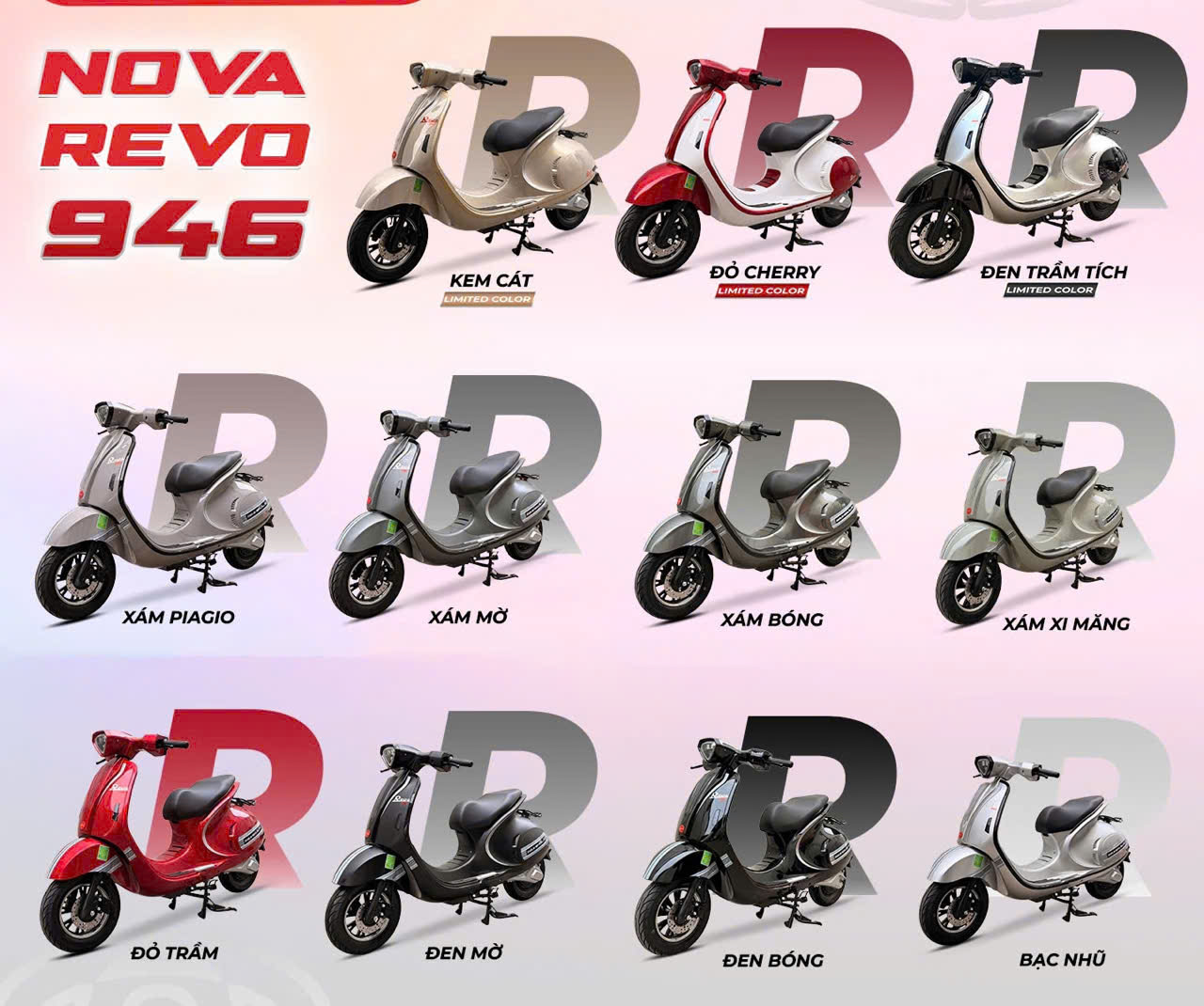 Xe máy điện Nova Revo 946