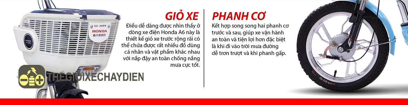 Xe đạp điện Honda A6