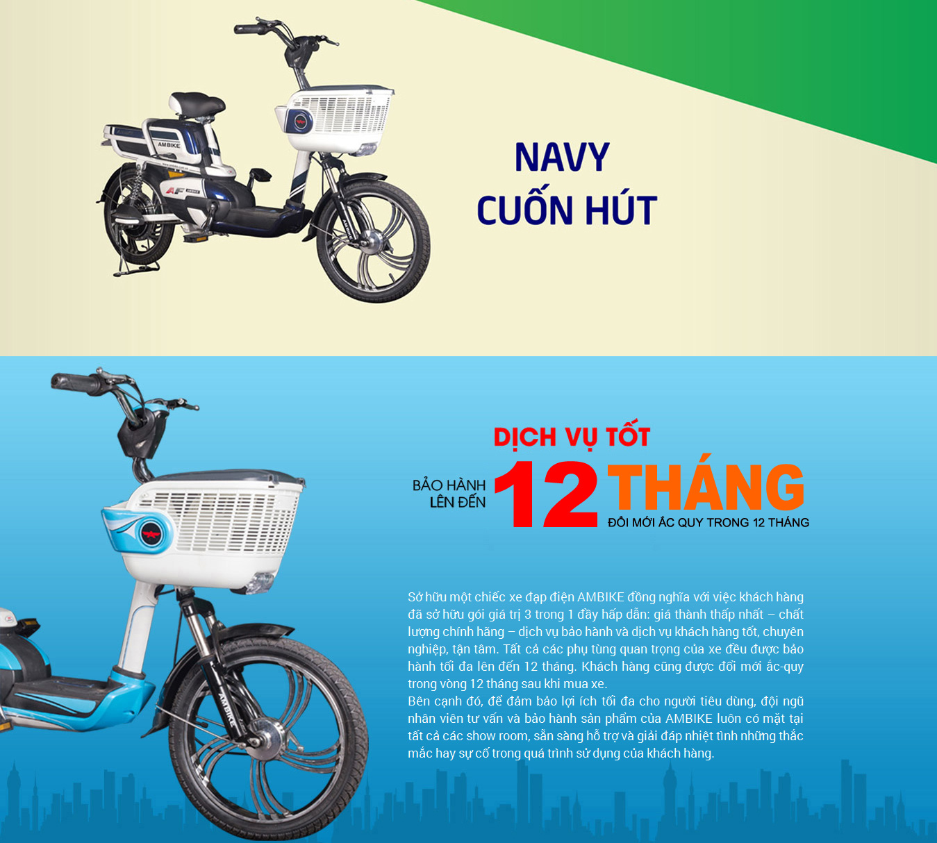 Xe đạp điện Ambike AF