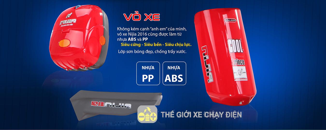 Xe đạp điện Nijia 2016