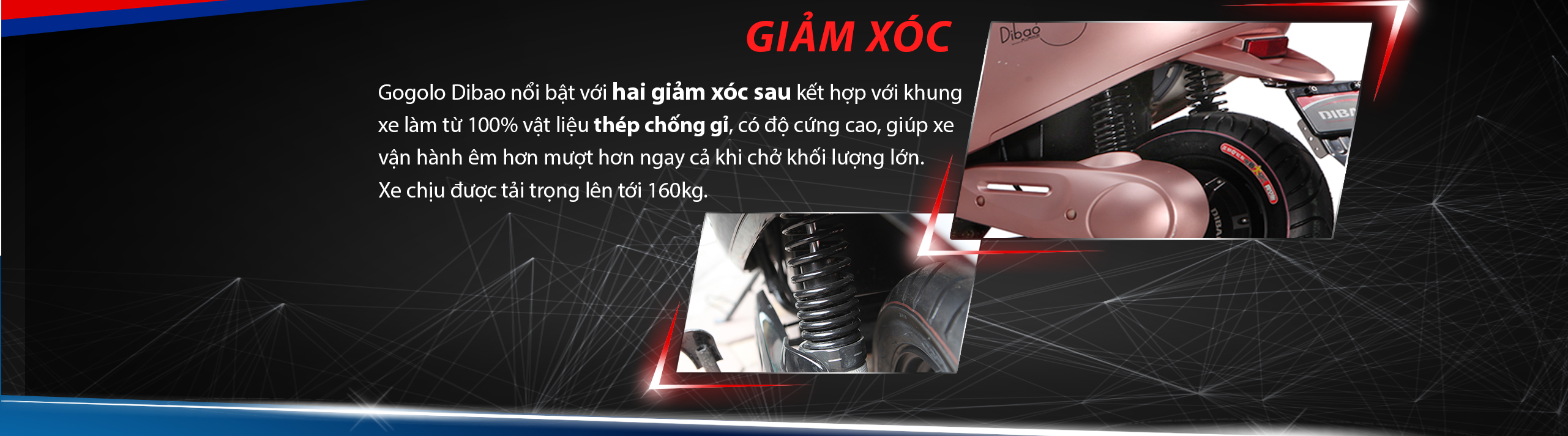 Xe máy điện Gogolo Dibao