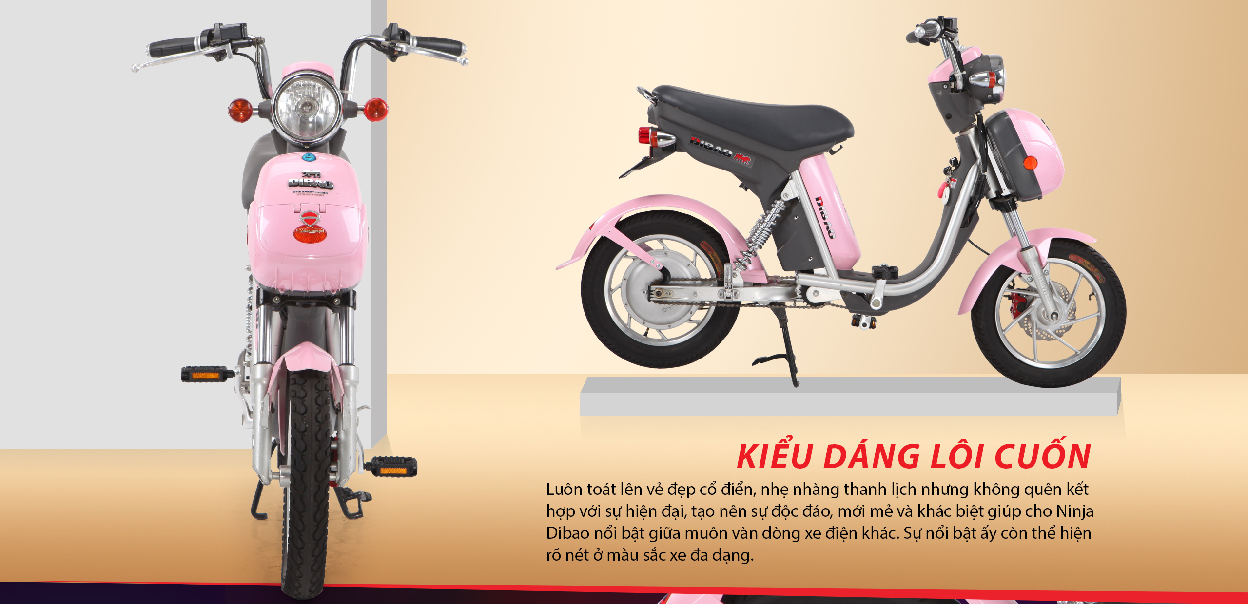 Xe đạp điện Nijia Dibao