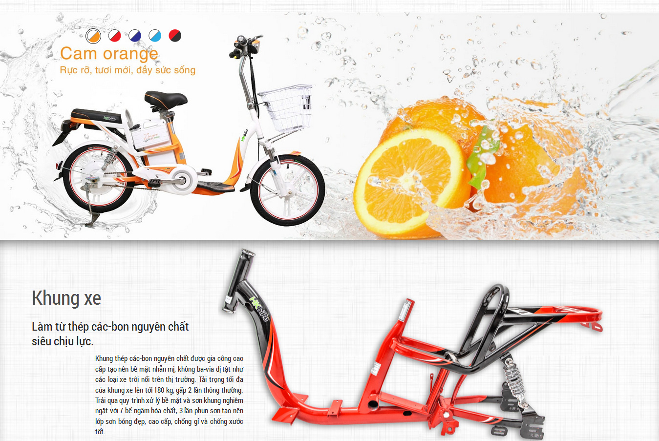 Xe đạp điện Zinger Color Samsung Battery