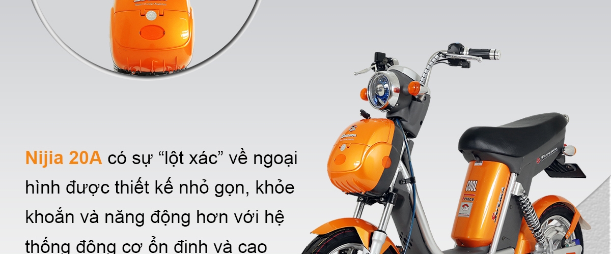 Xe đạp điện Nijia 20A Suzika