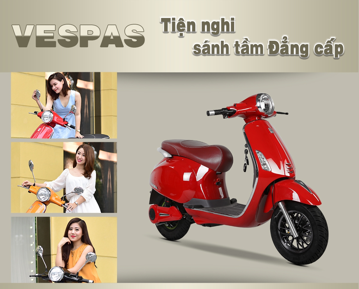 Xe máy điện Vespas Suzika