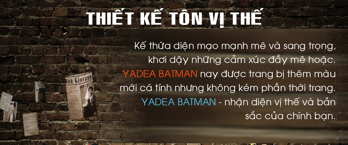 Xe máy điện Yandea Batmam