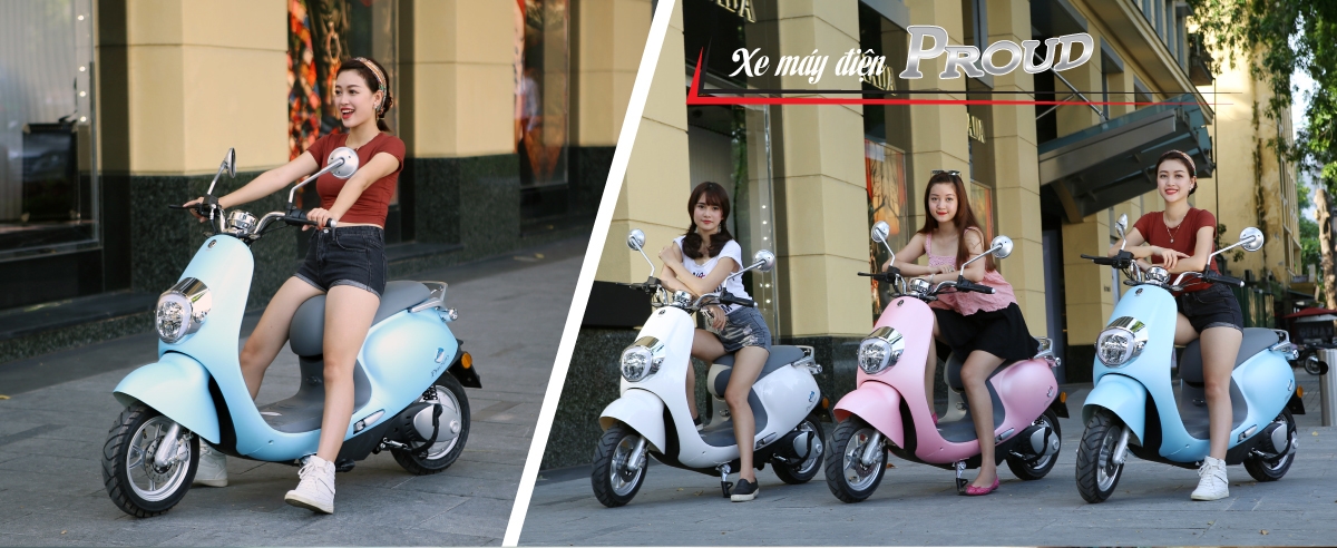 Xe máy điện Aima Pround