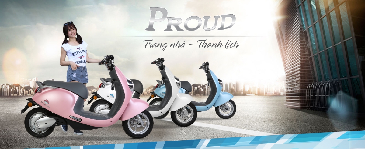 Xe máy điện Aima Pround