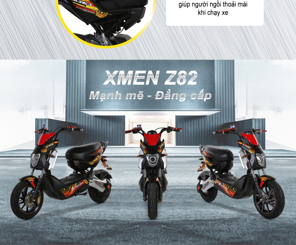 Xe máy điện Suzika Xmen Z82