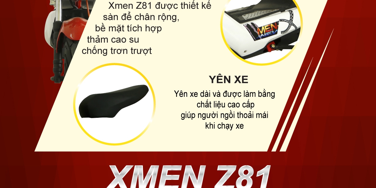 Xe máy điện Suzika Xmen Z81