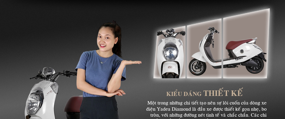 Xe máy điện Yadea Diamond