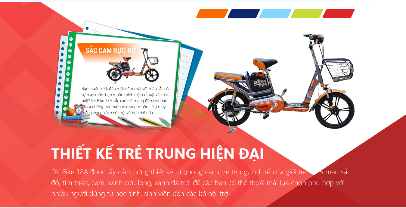 Xe đạp điện Dkbike 18A