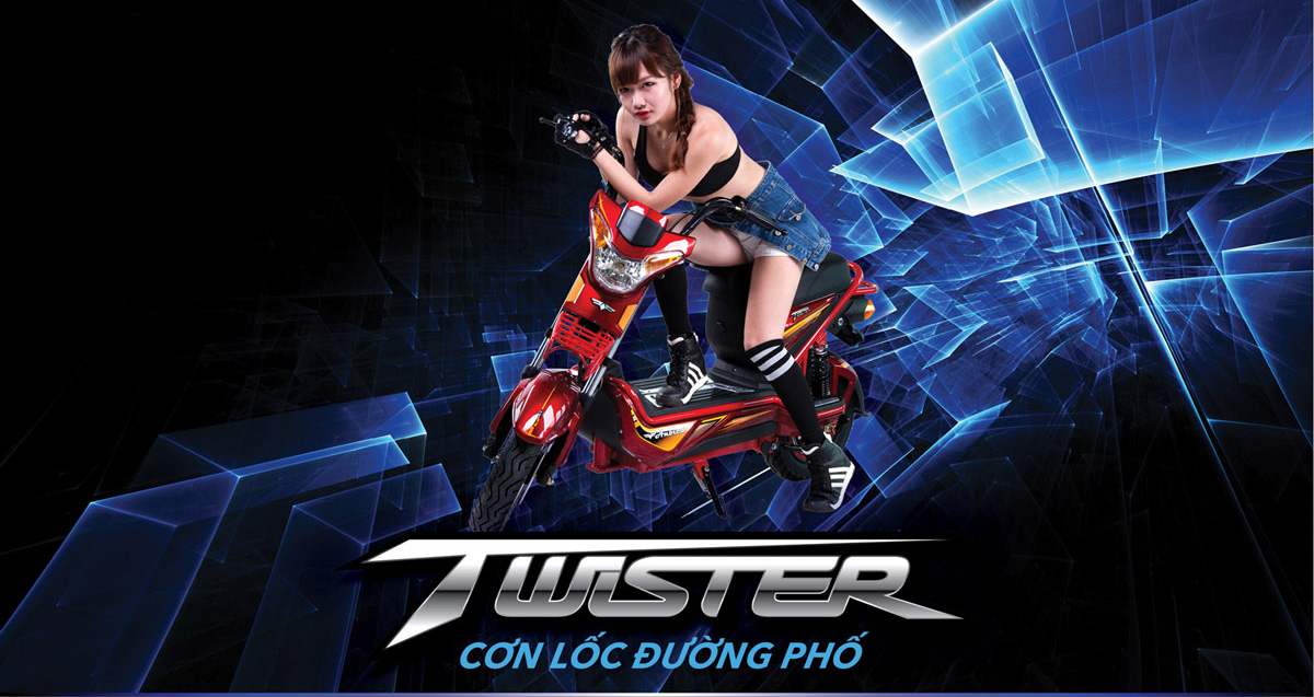 Xe máy điện Anbico Twister