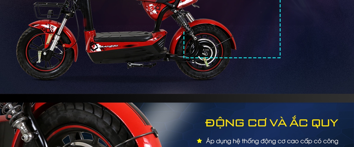 Xe máy điện Milo M133