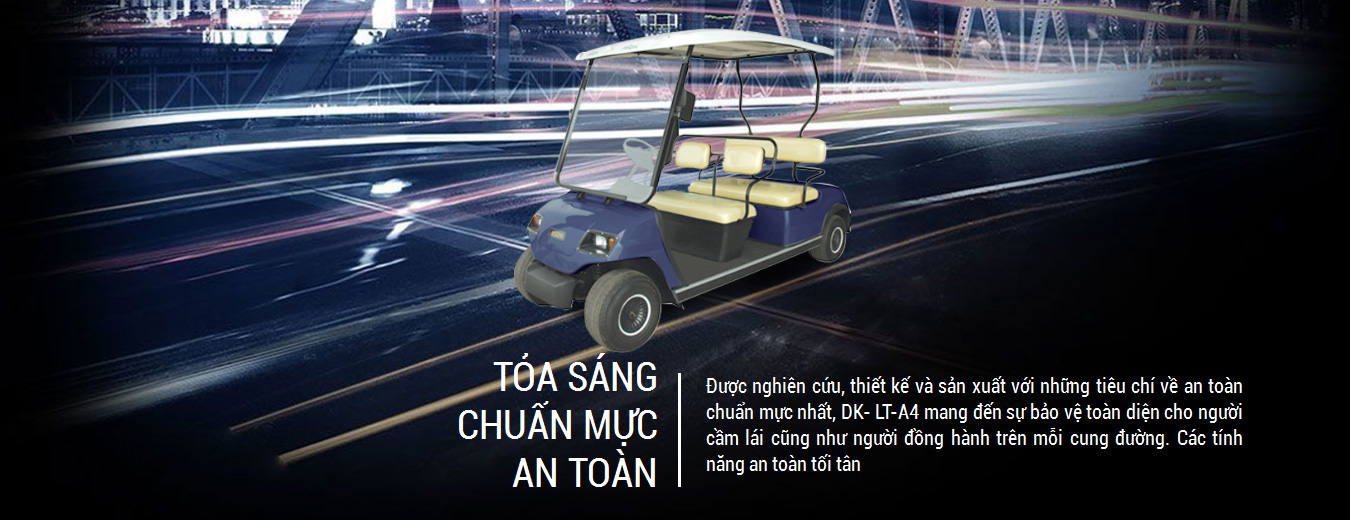 Ô tô điện sân gôn 4 chỗ ngồi DK LT A4