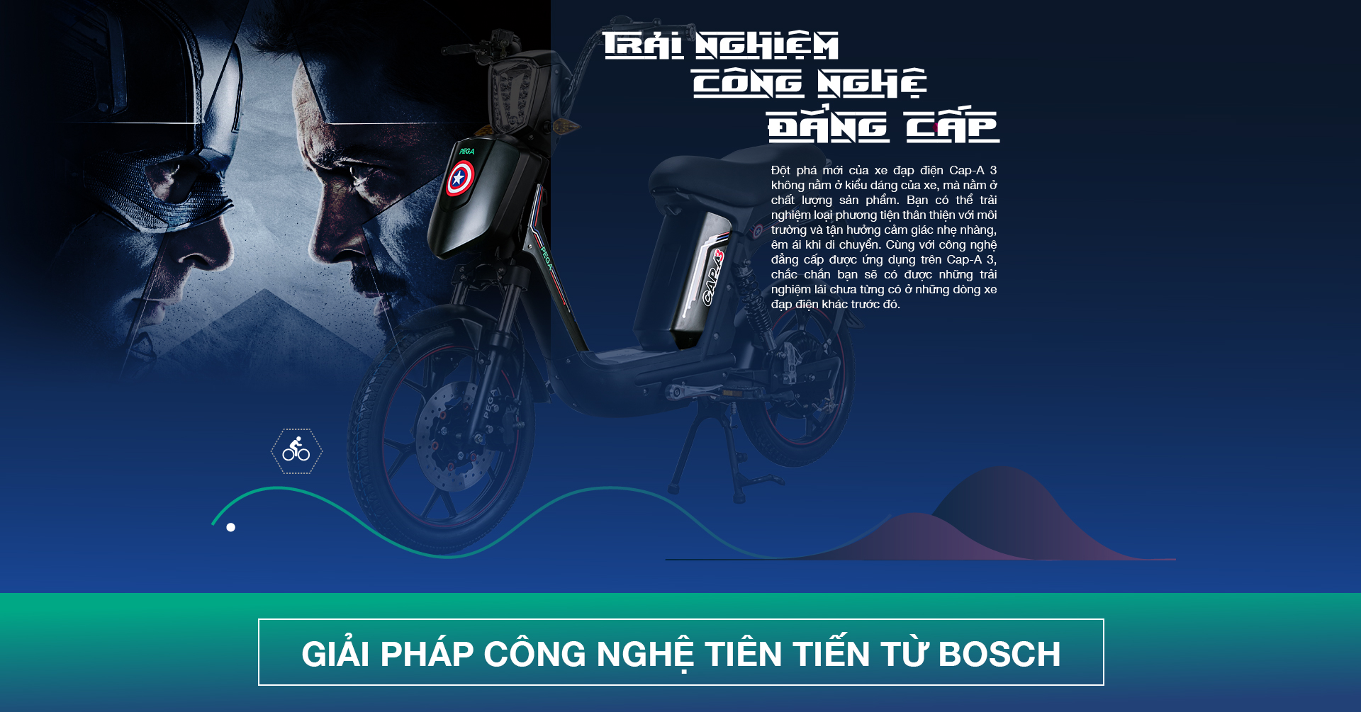 Xe đạp điện Pega Cap A3