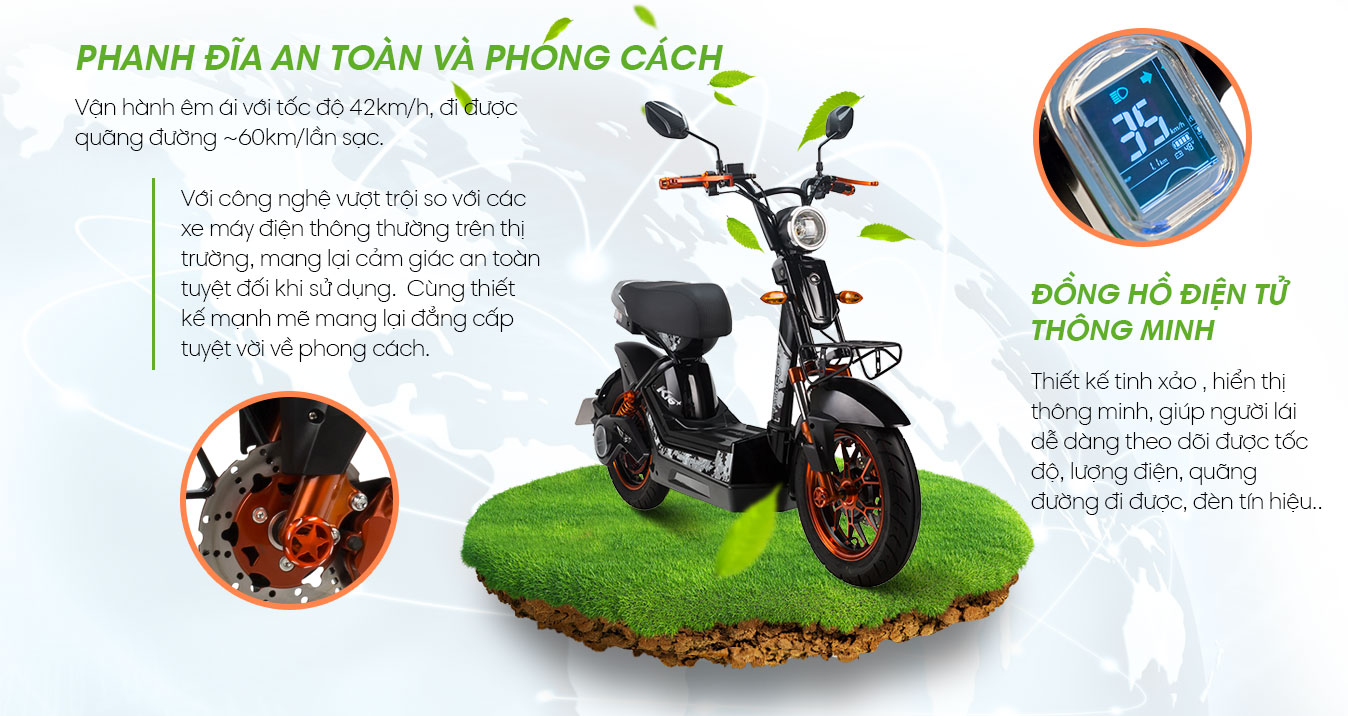 Xe máy điện Kymco K16+